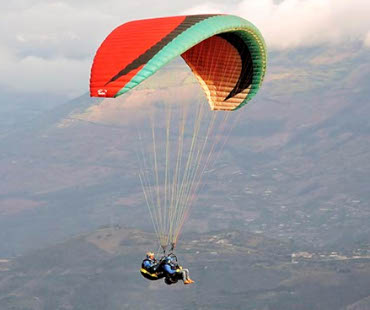 paragliding ecuador