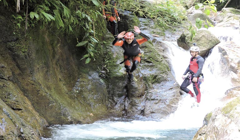 waterfalls route banos