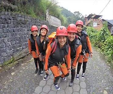 canyoning ecuador