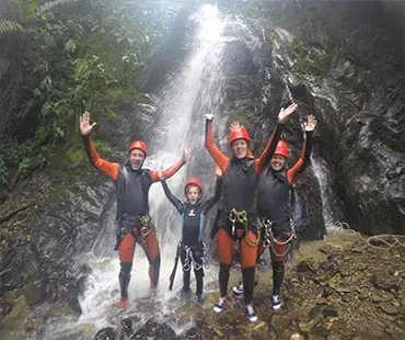 canyoning banos